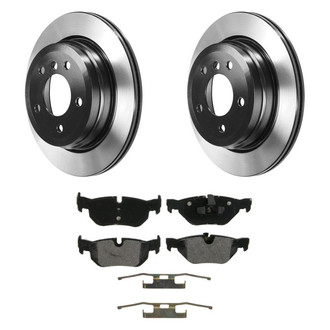 Wagner® - QuickStop® Rear Brake Kit with Semi-Metallic Pads