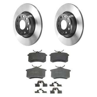 Wagner® - ThermoQuiet™ Rear Brake Kit with Semi-Metallic Pads