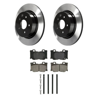 Wagner® - QuickStop® Rear Brake Kit with Ceramic Pads