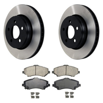 Wagner® - QuickStop® Front Brake Kit with Ceramic Pads