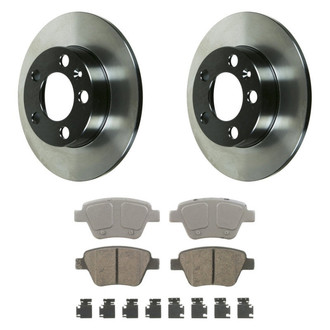 Wagner® - ThermoQuiet™ Rear Brake Kit with Ceramic Pads