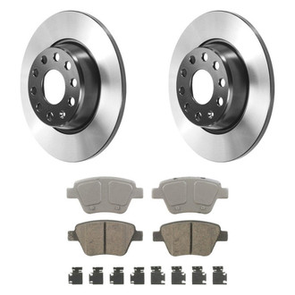 Wagner® - ThermoQuiet™ Rear Brake Kit with Ceramic Pads