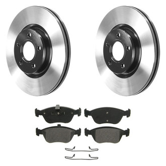 Wagner® - QuickStop® Front Brake Kit with Semi-Metallic Pads