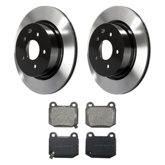 Wagner® - QuickStop® Rear Brake Kit with Semi-Metallic Pads