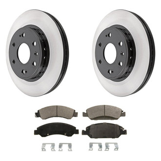 Wagner® - SevereDuty™ Front Brake Kit with Semi-Metallic Pads