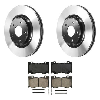 Wagner® - QuickStop® Front Brake Kit with Ceramic Pads