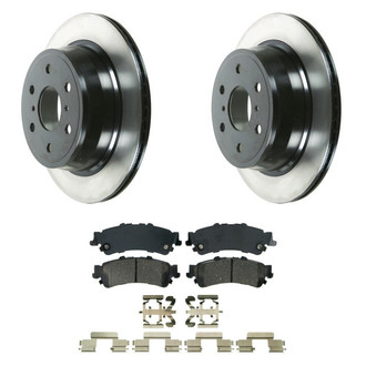 Wagner® - QuickStop® Rear Brake Kit with Ceramic Pads