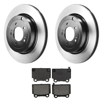 Wagner® - QuickStop® Rear Brake Kit with Semi-Metallic Pads