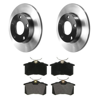Wagner® - QuickStop® Rear Brake Kit with Semi-Metallic Pads
