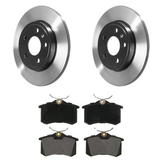 Wagner® - QuickStop® Rear Brake Kit with Semi-Metallic Pads