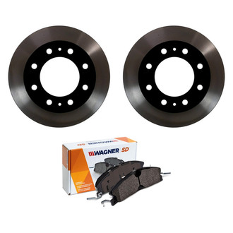 Wagner® - SevereDuty™ Front Brake Kit with Semi-Metallic Pads