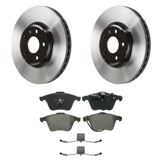 Wagner® - QuickStop® Front Brake Kit with Semi-Metallic Pads