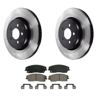 Wagner® - QuickStop® Front Brake Kit with Ceramic Pads