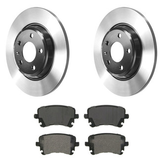 Wagner® - QuickStop® Rear Brake Kit with Semi-Metallic Pads