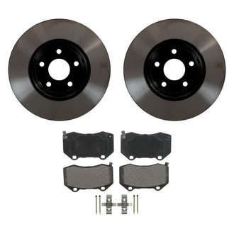 Wagner® - QuickStop® Front Brake Kit with Semi-Metallic Pads