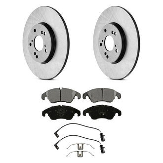 Wagner® - QuickStop® Front Brake Kit with Semi-Metallic Pads
