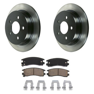 Wagner® - QuickStop® Rear Brake Kit with Ceramic Pads