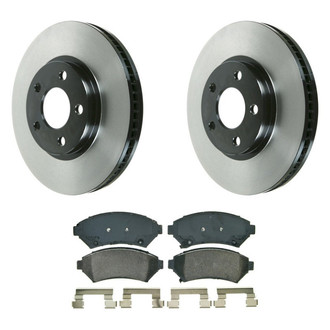 Wagner® - QuickStop® Front Brake Kit with Ceramic Pads