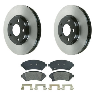 Wagner® - QuickStop® Front Brake Kit with Semi-Metallic Pads