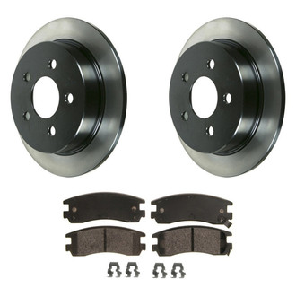Wagner® - QuickStop® Rear Brake Kit with Semi-Metallic Pads