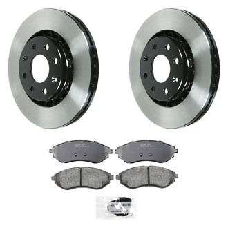 Wagner® - QuickStop® Front Brake Kit with Semi-Metallic Pads
