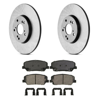 Wagner® - QuickStop® Front Brake Kit with Ceramic Pads