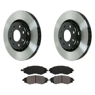 Wagner® - QuickStop® Front Brake Kit with Semi-Metallic Pads