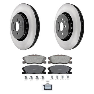 Wagner® - QuickStop® Front Brake Kit with Semi-Metallic Pads