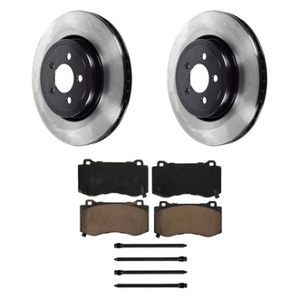 Wagner® - QuickStop® Front Brake Kit with Ceramic Pads
