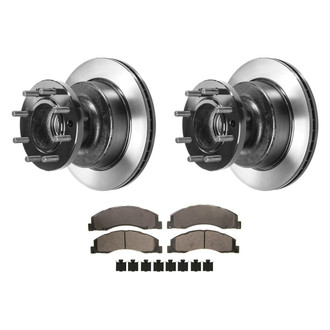 Wagner® - QuickStop® Front Brake Kit with Semi-Metallic Pads