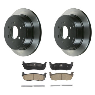 Wagner® - QuickStop® Rear Brake Kit with Ceramic Pads
