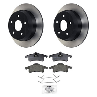 Wagner® - SevereDuty™ Rear Brake Kit with Semi-Metallic Pads