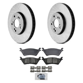 Wagner® - SevereDuty™ Rear Brake Kit with Semi-Metallic Pads