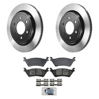 Wagner® - SevereDuty™ Rear Brake Kit with Semi-Metallic Pads