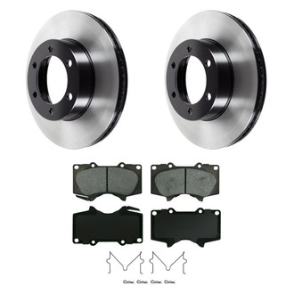Wagner® - SevereDuty™ Front Brake Kit with Semi-Metallic Pads
