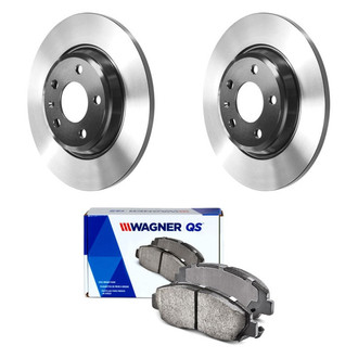 Wagner® - QuickStop® Rear Brake Kit with Semi-Metallic Pads