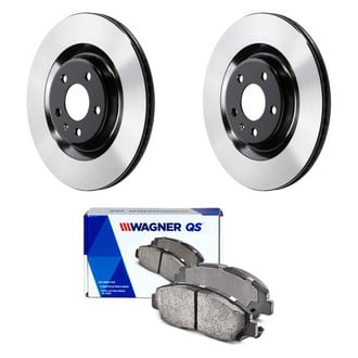 Wagner® - QuickStop® Rear Brake Kit with Semi-Metallic Pads