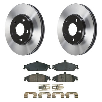 Wagner® - QuickStop® Front Brake Kit with Ceramic Pads
