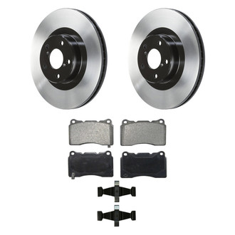 Wagner® - QuickStop® Front Brake Kit with Semi-Metallic Pads