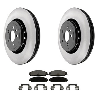 Wagner® - QuickStop® Front Brake Kit with Semi-Metallic Pads
