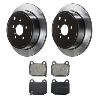 Wagner® - QuickStop® Rear Brake Kit with Semi-Metallic Pads