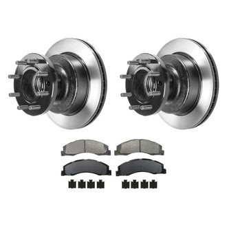 Wagner® - SevereDuty™ Front Brake Kit with Semi-Metallic Pads