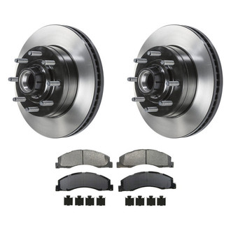 Wagner® - SevereDuty™ Front Brake Kit with Semi-Metallic Pads