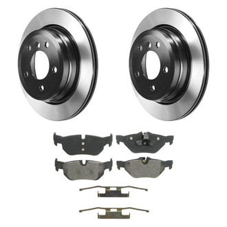 Wagner® - QuickStop® Rear Brake Kit with Semi-Metallic Pads