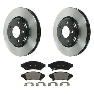 Wagner® - QuickStop® Front Brake Kit with Semi-Metallic Pads