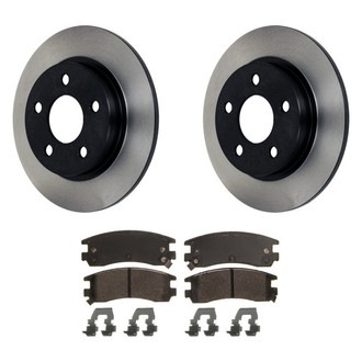 Wagner® - QuickStop® Rear Brake Kit with Semi-Metallic Pads