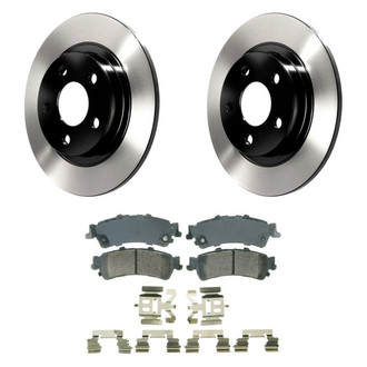 Wagner® - QuickStop® Rear Brake Kit with Ceramic Pads