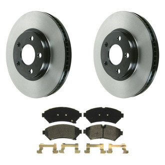 Wagner® - QuickStop® Front Brake Kit with Semi-Metallic Pads