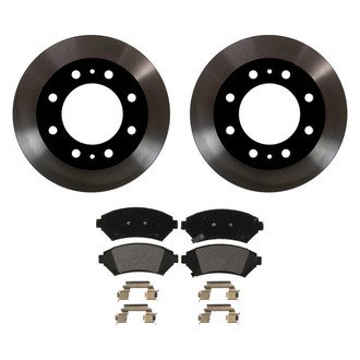 Wagner® - QuickStop® Front Brake Kit with Semi-Metallic Pads