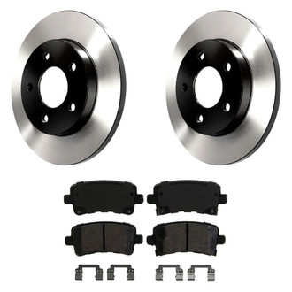 Wagner® - QuickStop® Rear Brake Kit with Ceramic Pads